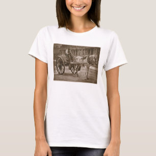 T-shirt Le chariot d'eau, de la "vie dans la rue à
