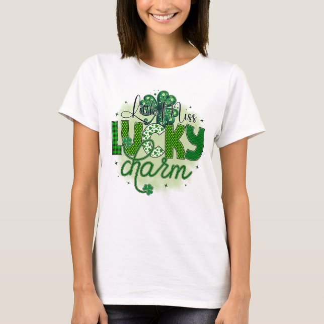 T-shirt Le charme de la petite Miss (Devant)