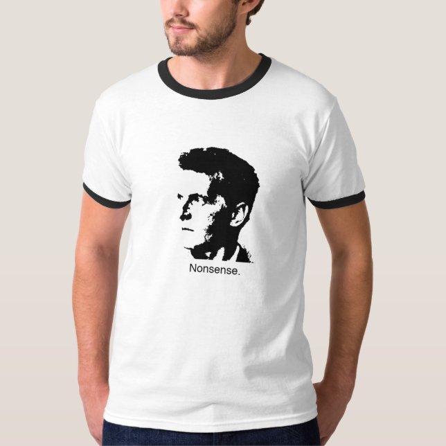 T-shirt Le charme de Wittgenstein ! (Devant)