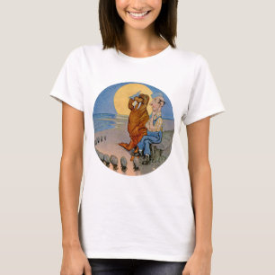 T-shirt Le charpentier et le Walrus et les huîtres