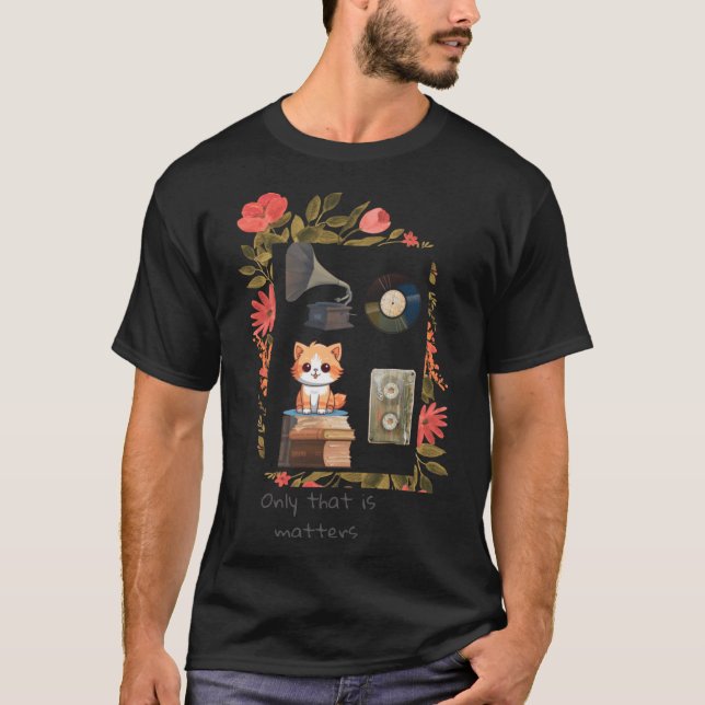 T-shirt Le chat (Devant)