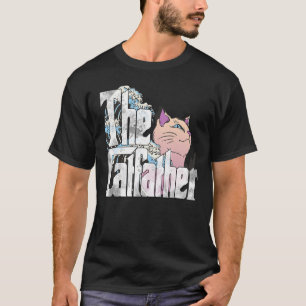 T-shirt Le Chat Catfather Père Mafia Whiskers Homme papa