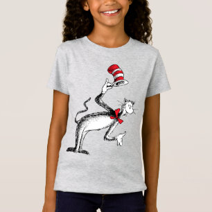 T-Shirt Le Chat Chapeauté S'incline