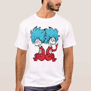 T-shirt Le Chat dans le Chapeau Chose Un et Chose Deux