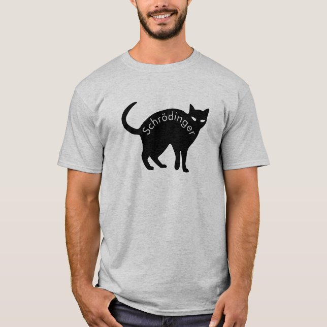 T-shirt Le chat de Schrödinger (Devant)
