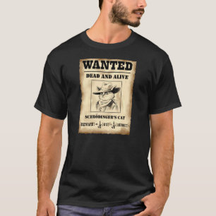 T-shirt Le chat de Schrödinger