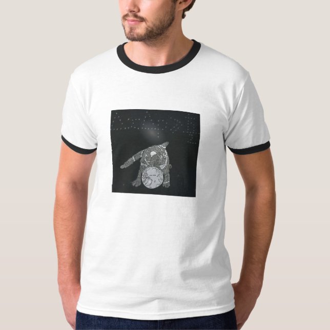 T-shirt Le chat de Schrodinger (Devant)