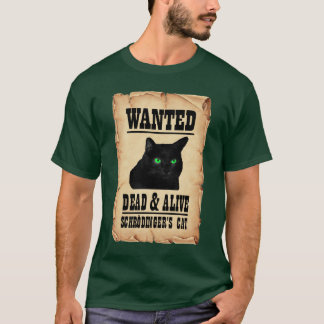 T-shirt Le chat de Schrodinger