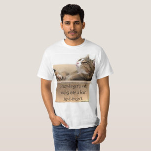 T-shirt Le chat de Schrodinger