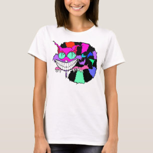 T-shirt Le chat fou de Cheshire