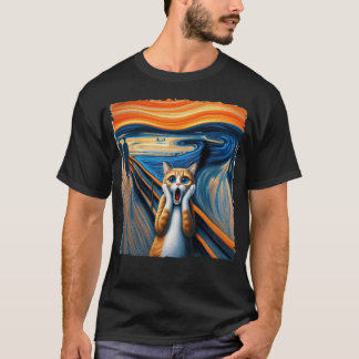 T-shirt Le chat hurlant