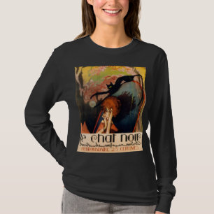 T-shirt Le chat noir affiche de théâtre 1922 henri desbarb