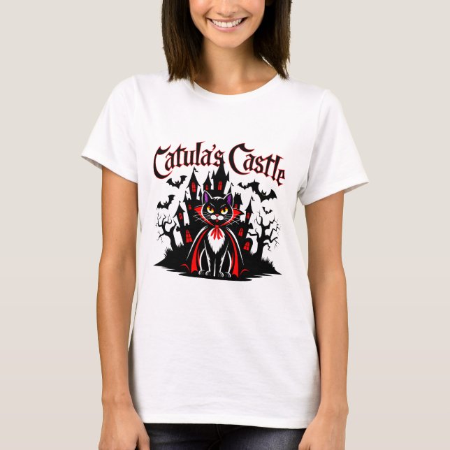 T-shirt Le château de Catula (Devant)