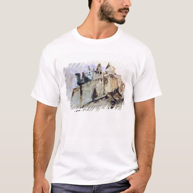 T-shirt Le château de Vianden, 1871 (Devant)