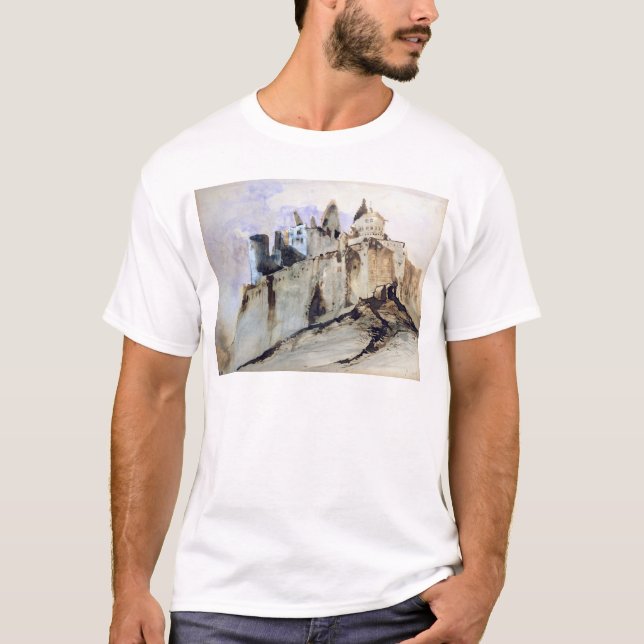 T-shirt Le château de Vianden, 1871 (Devant)