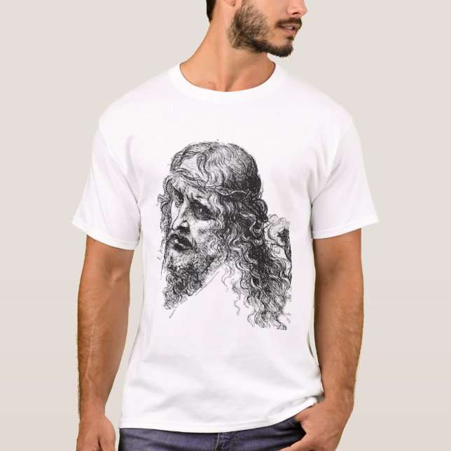 T-shirt LE CHEF DU CHRIST - Leonardo Da Vinci 1494 (Devant)