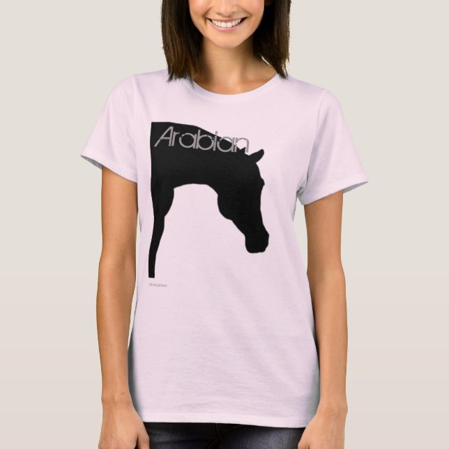 T-shirt Le cheval arabe (Devant)