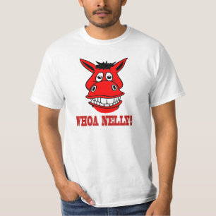 T-shirt Le cheval indique Whoa Nelly