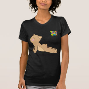 T-shirt Le chien ascendant/poursuivent vers le bas la