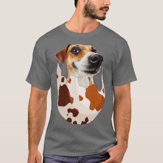 T-shirt Le Chien Dans L'Oeuf Est Le Meilleur Cadeau Pour V