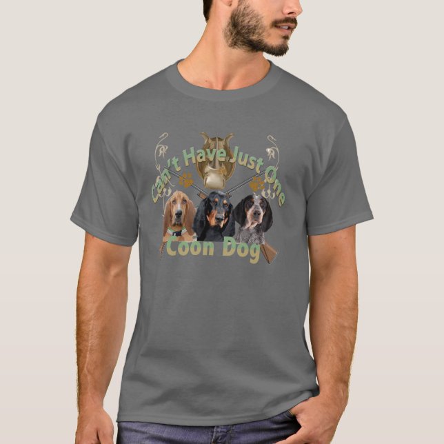 T-shirt Le chien de ragondin ne peut pas avoir juste un (Devant)
