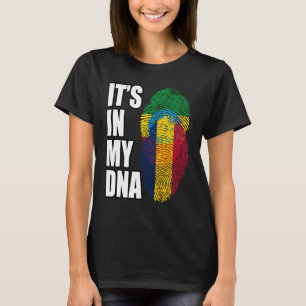 T-shirt Le Chien Et L'Ethiopie Mélangent L'ADN Patrimoine 