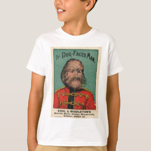 T-shirt Le chien face à l'homme