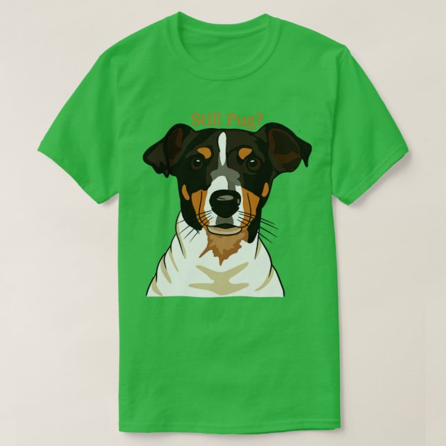 T-shirt Le chien jaloux (Design devant)