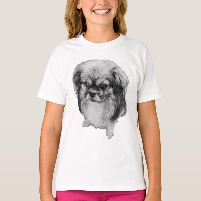 T-shirt Le chien lion (Devant)