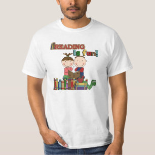 T-shirt Le chiffre lecture de bâton d'enfants est
