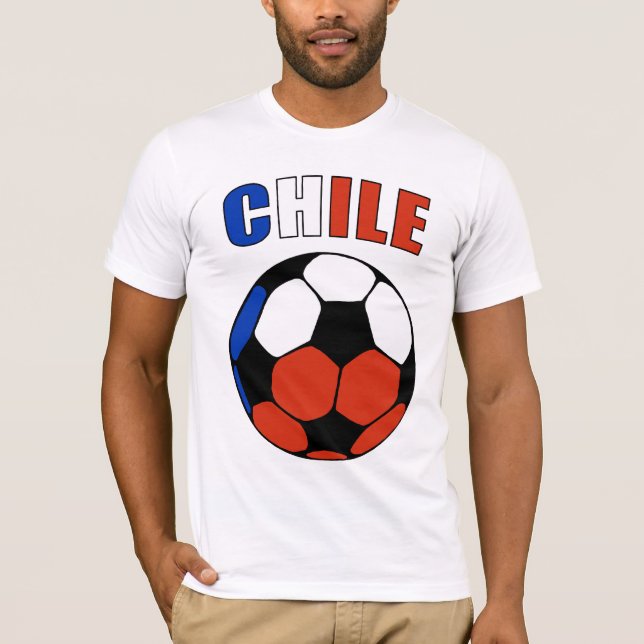 T-shirt Le Chili Footy (lumière) (Devant)