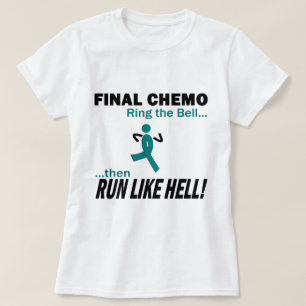 T-shirt Le chimio final courent beaucoup - Cancer ovarien