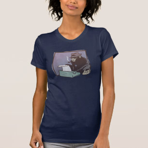 T-shirt Le chimpanzé peut verrouiller la chemise
