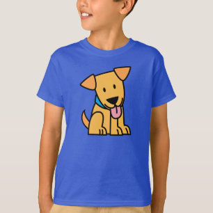 T-shirt Le chiot de labrador retriever reposent le chiot