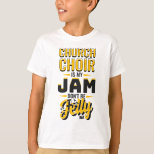 T-shirt Le CHOEUR d'ÉGLISE bloquent le chrétien religieux