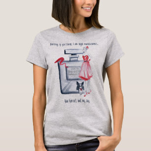 T-shirt Le chouchou si vous me pensez suis maintenance