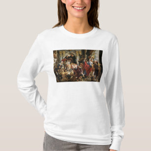 T-shirt Le Christ conduisant les négociants par le temple