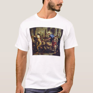T-shirt Le Christ conduisant les négociants par le temple