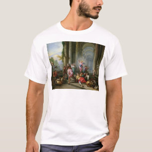 T-shirt Le Christ conduisant les négociants par le temple