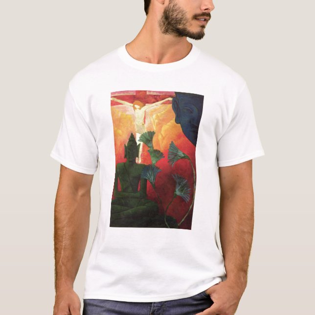 T-shirt Le Christ et Bouddha, c.1890-1892 (Devant)
