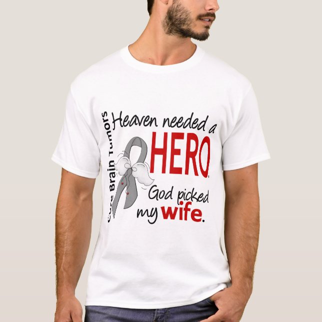 T-shirt Le ciel de tumeurs cérébrales a eu besoin d'une (Devant)