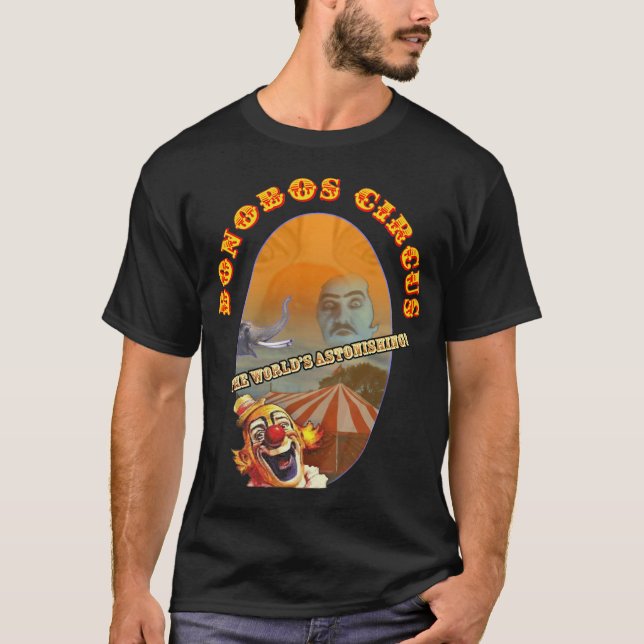 T-shirt Le cirque du bonobo (Devant)