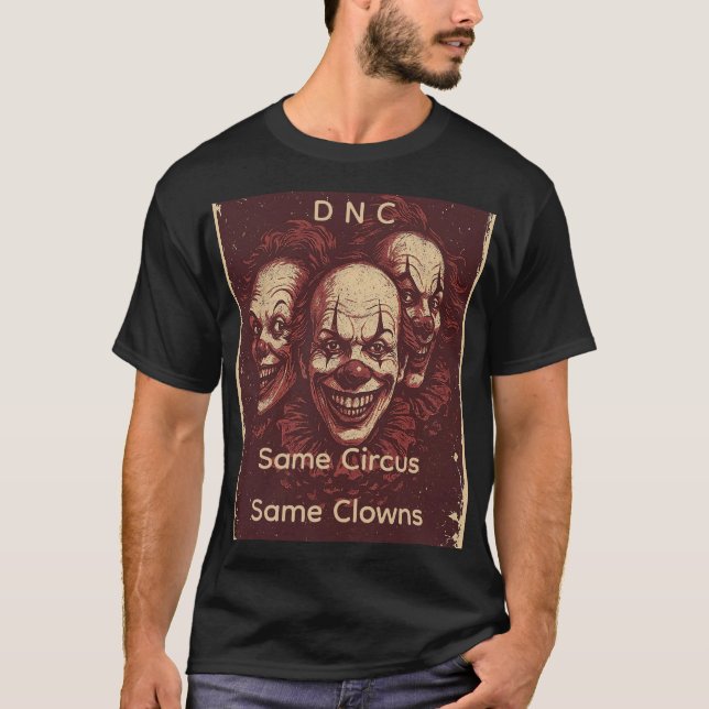T-shirt Le cirque du DNC (Devant)