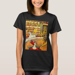 T-shirt Le Cirque par Georges Seurat, Vintage Fine Art
