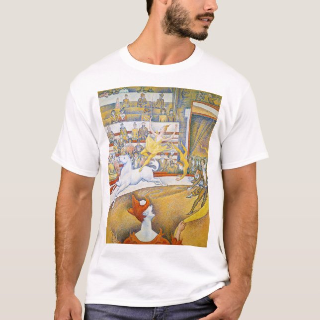 T-shirt Le Cirque, Seurat (Devant)