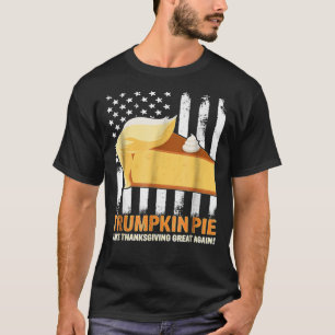 T-shirt Le Citrouille de Thanksgiving Turquie Mange Trumpk