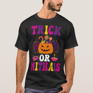 T-shirt Le Citrouille D'Halloween Diwali Halloween Diwali