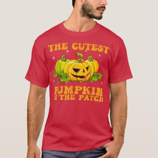 T-shirt Le Citrouille Le Plus Cur Dans Le Patch Halloween 