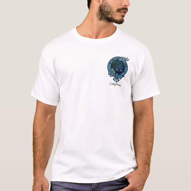 T-shirt Le clan de Colquhoun Crest (Devant)