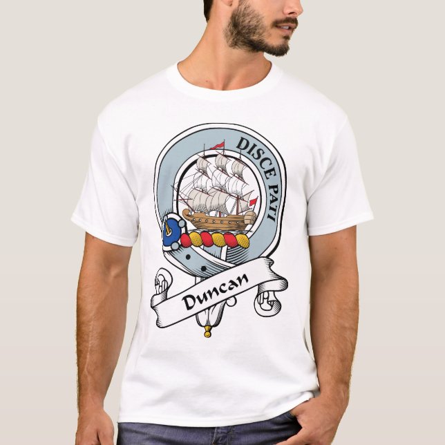T-shirt Le clan de Duncan Badge (Devant)